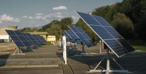 35kWp installierte PV-Leistung mit 24Stk. Suntracker 1400 beim Abwasserverband “Raum Friesach- Althofen” montiert